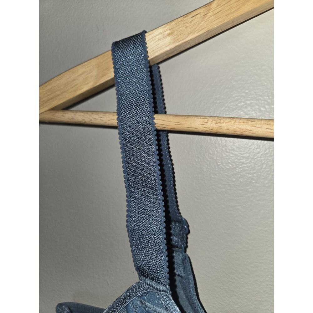 Wacoal Retro Chic Full Figure Underwire Bra Blue 38G 857210 - Picture 8 of 9